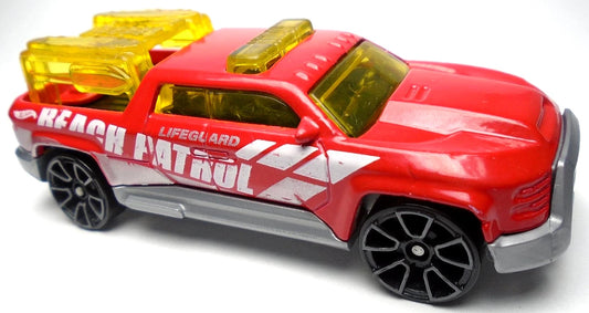 Hot Wheels 2024 #105/250 Surf Duty, NEW/LOOSE, red