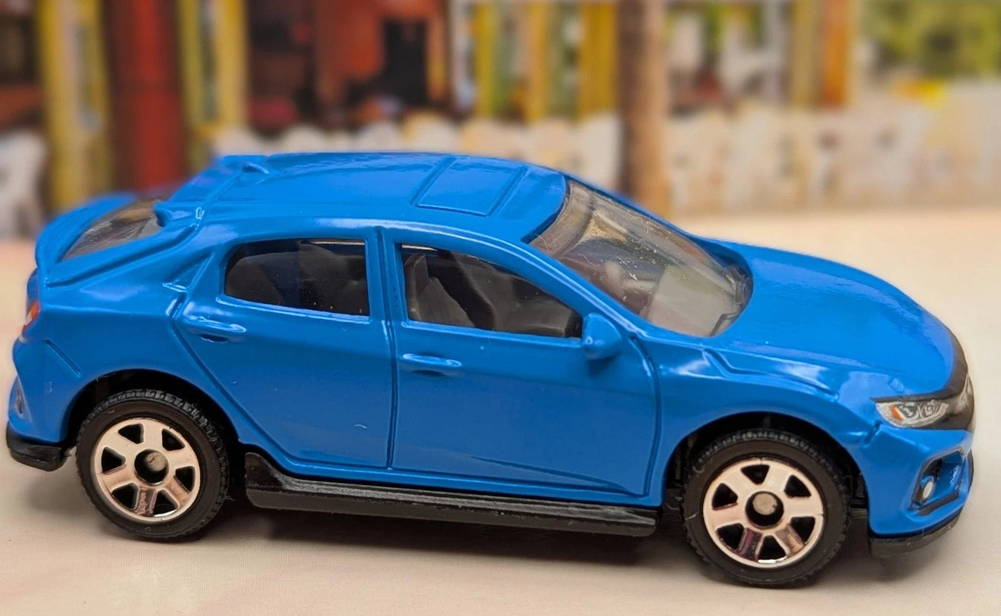Matchbox 2025 #074/125, '17 Honda Civic, NEW/LOOSE, blue
