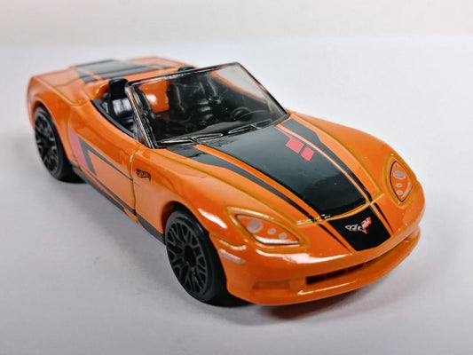 Hot Wheels 2024 #040/250 Corvette C6 Convertible, NEW/LOOSE, orange