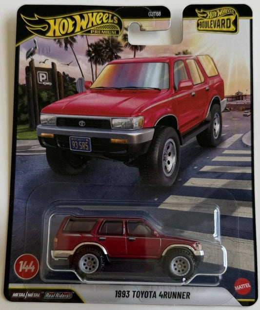 Hot Wheels Boulevard Series #144 1993 Toyota 4Runner, garnet