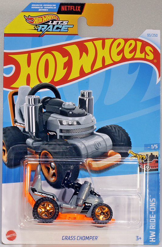 Hot Wheels 2024 #093/250 Grass Chomper, grey