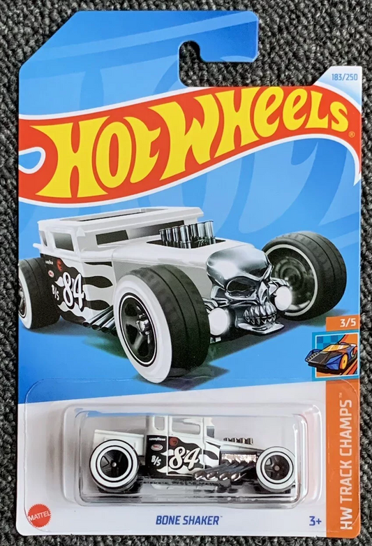 Hot Wheels 2024 #183/250 2020 Bone Shaker, TREASURE HUNT, white