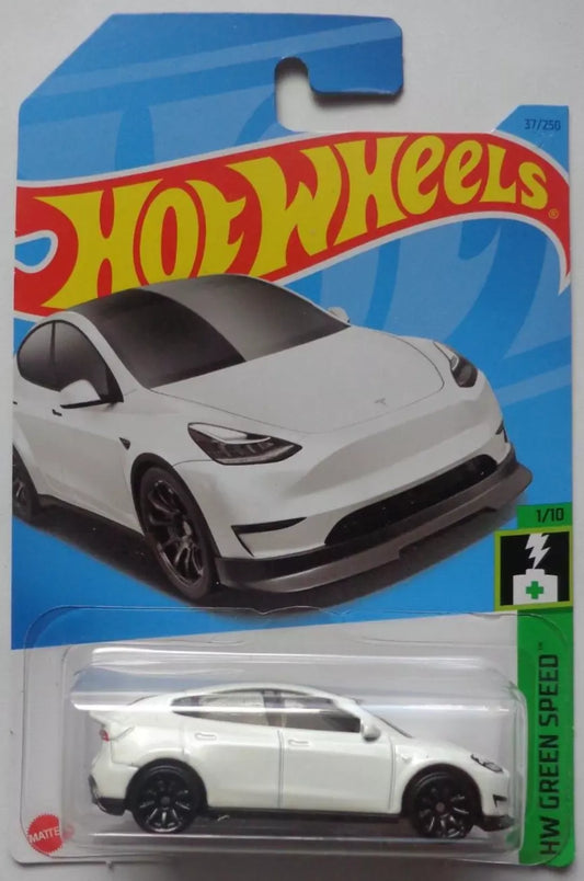 Hot Wheels 2023 #037/250 Tesla Model Y, white