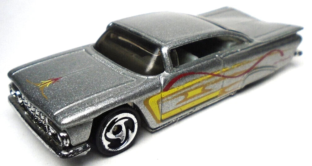 Hot Wheels 2000 #116 '59 Chevy Impala, NEW/LOOSE, metallic silver