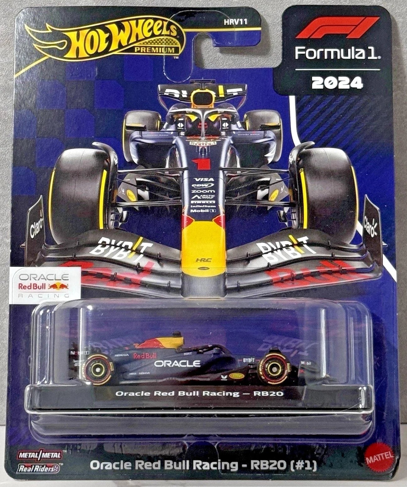 Hot Wheels 2025 Premium Formula 1 - Oracle Red Bull Racing - RB20 (#1)