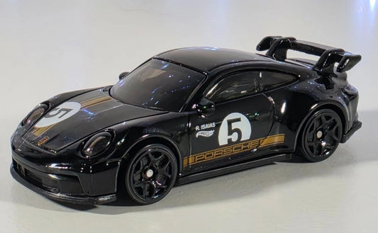 Hot Wheels 2025 #074/250 Porsche 911 GT3, NEW/LOOSE, black