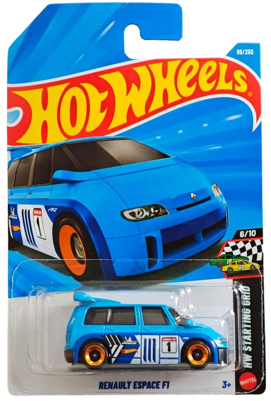Hot Wheels 2026 #099/250, Renault Espace F1, blue