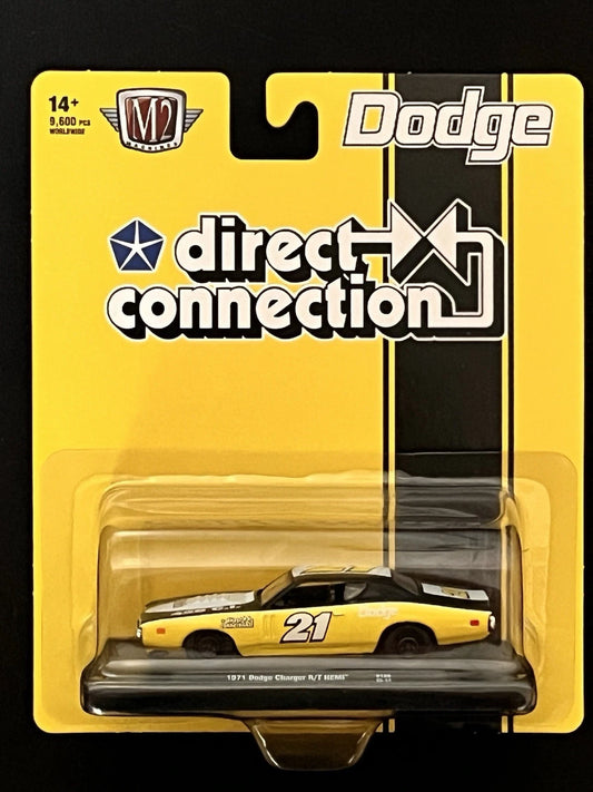 M2 Machines, 1971 Dodge Charger R/T HEMI, yellow/black