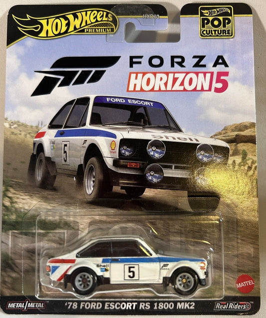 Hot Wheels 2024 Pop Culture Forza Horizon 5 ‘78 Ford Escort RS 1800 MK2