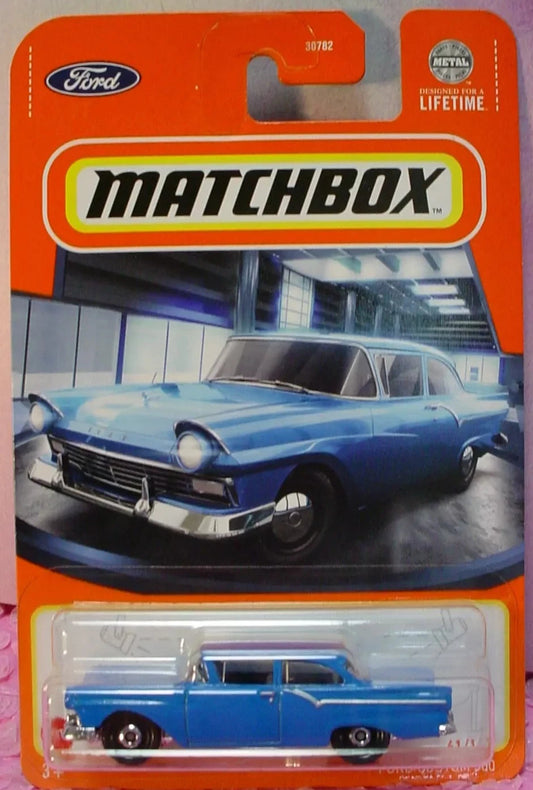 Matchbox 2024 #041/100 1957 Ford Custom 300, blue