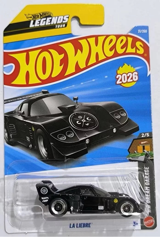 Hot Wheels 2026 #031/250 La Liebre, black