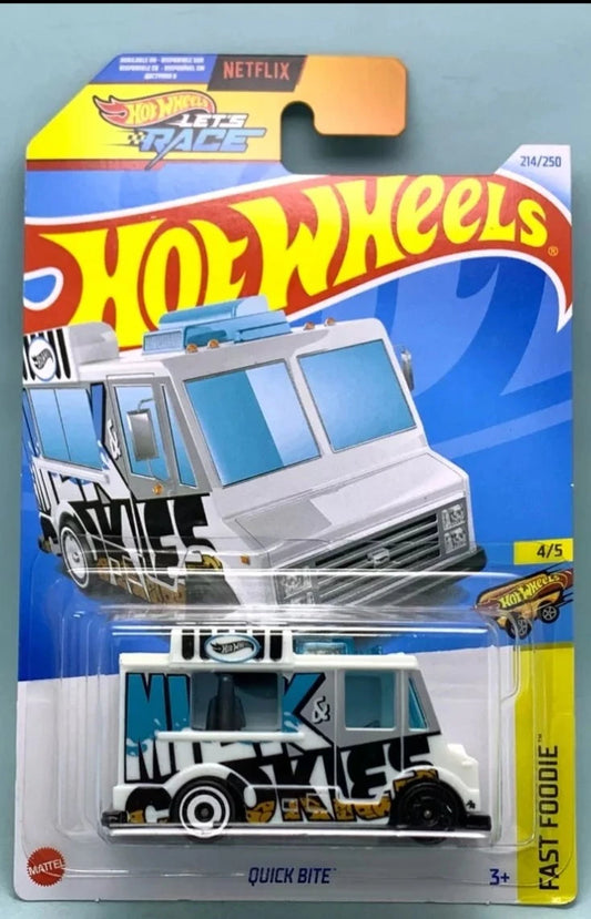 Hot Wheels 2024 #214/250 Quick Bite, white