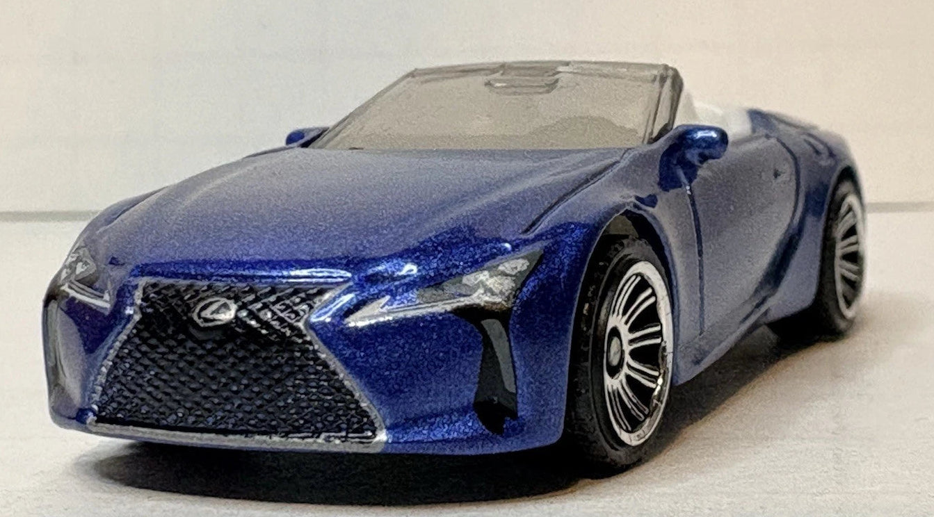 Matchbox 2026 #025/125, 2021 Lexus LC 500, NEW/LOOSE, blue