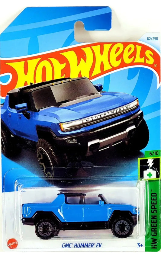 Hot Wheels 2024 #062/250 GMC Hummer EV, blue