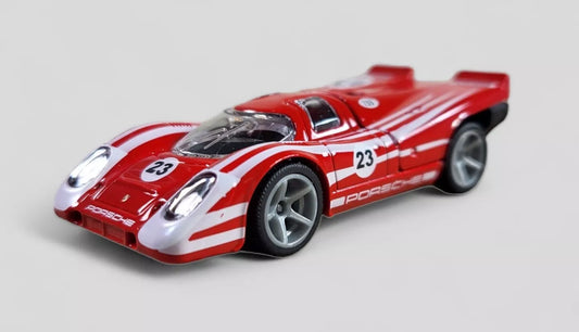 Majorette Deluxe Cars Porsche 917, NEW/LOOSE, red (collector box included)