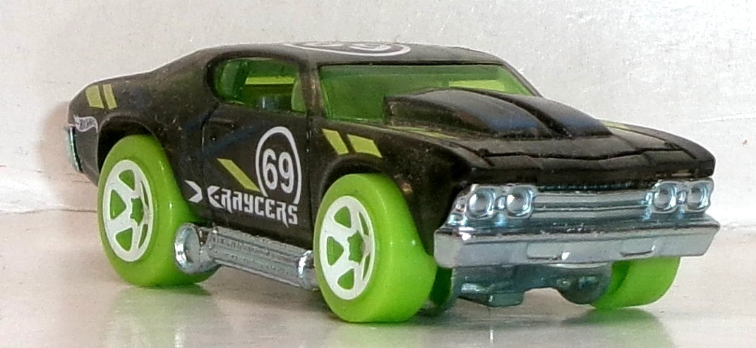Hot Wheels 2026 #053/250, '69 Chevelle (Toon'd), NEW/LOOSE, transparent black