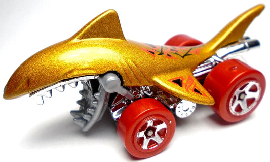 Hot Wheels 2024 #018/250 Shark Bite, NEW/LOOSE, gold