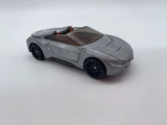 Hot Wheels 2023 #156/250 BMW i8 Roadster, NEW/LOOSE, silver