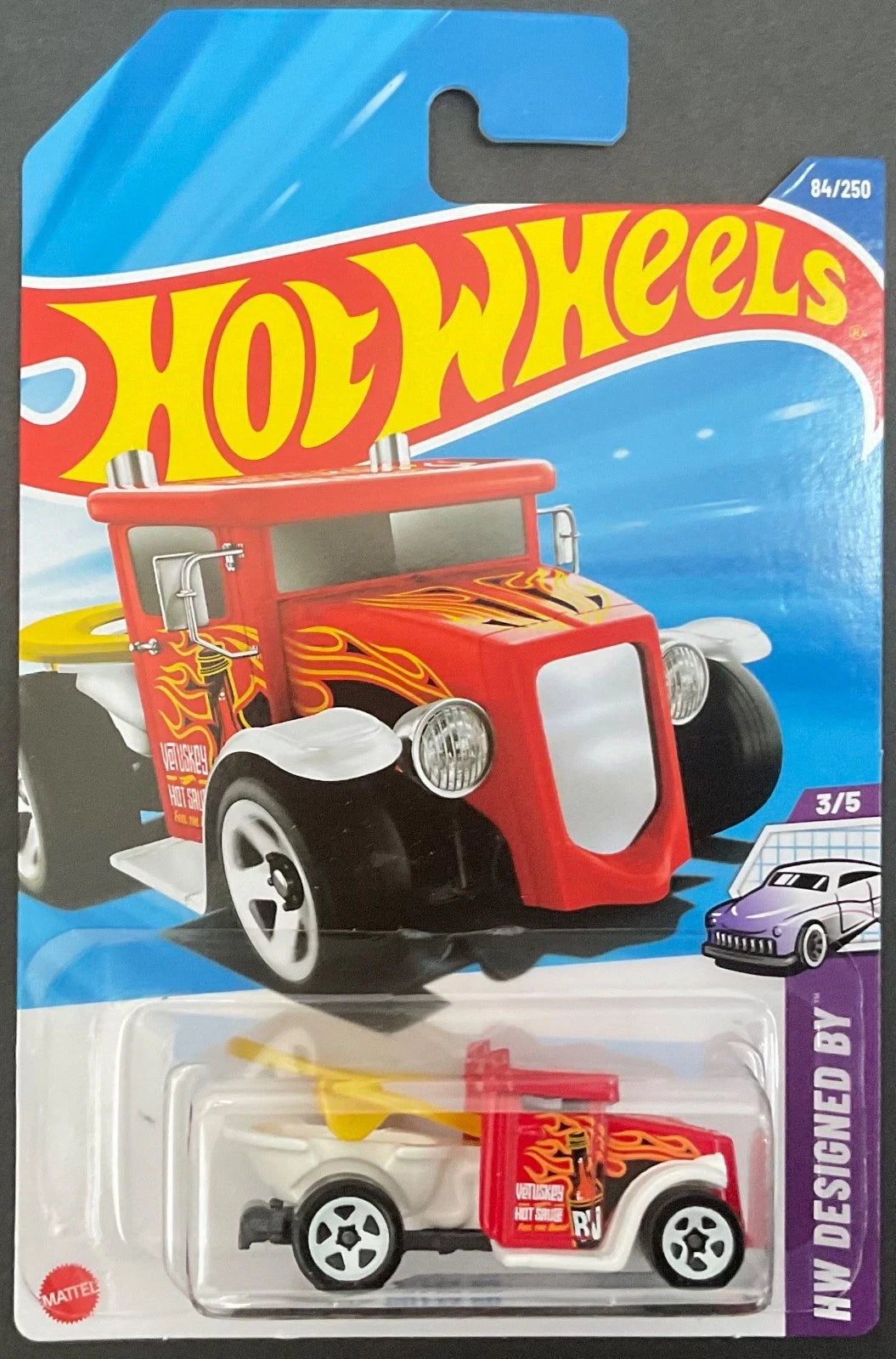 Hot Wheels 2025 #084/250 Gotta Go, red