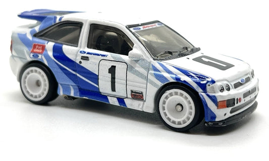 Hot Wheels 2023 '93 Ford Escort RS Cosworth from Car Culture Ford 2-Pack, NEW/LOOSE, white
