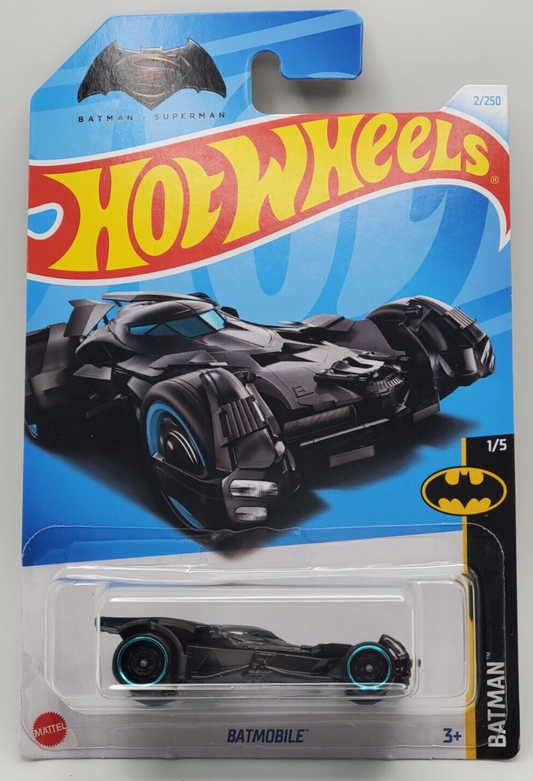 Hot Wheels 2024 #002/250 Batmobile, black