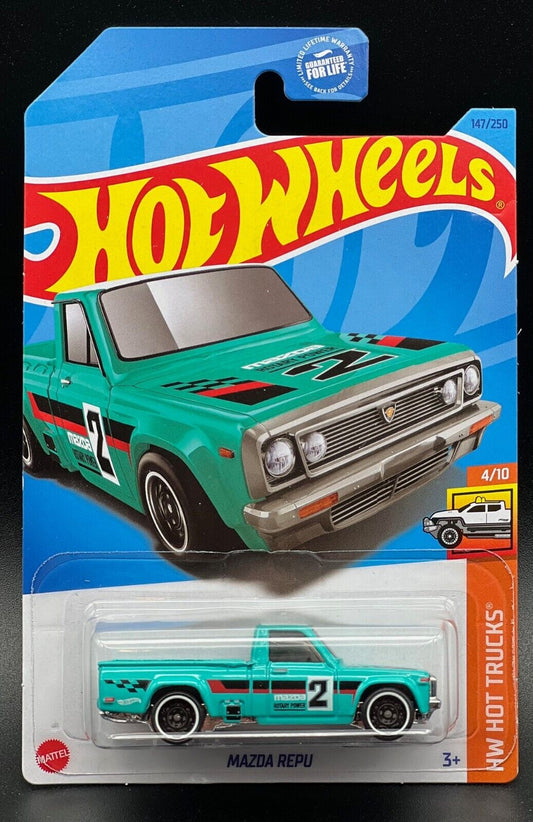 Hot Wheels 2023 #147/250 Mazda REPU, turquoise