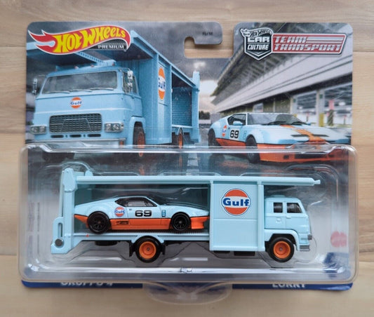Hot Wheels Car Culture Team Transport #57 De Tomaso Pantera Gruppo 4 & Second Story Lorry