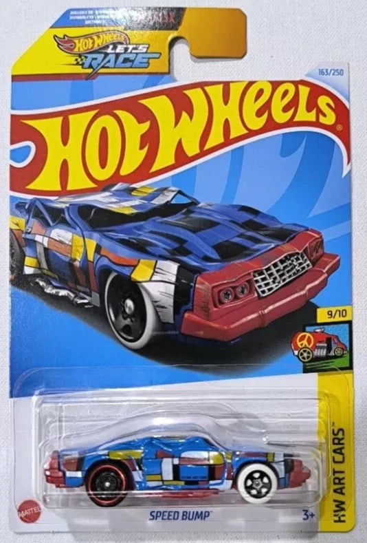 Hot Wheels 2024 #163/250 Speed Bump, blue