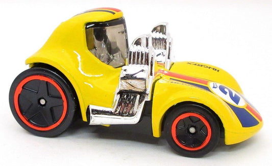 Hot Wheels 2023 #170/250 Tooned Twin Mill, NEW/LOOSE, yellow
