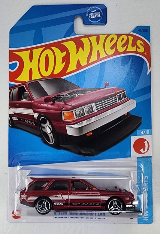 Hot Wheels 2023 #047/250 Nissan Maxima Drift Car, red