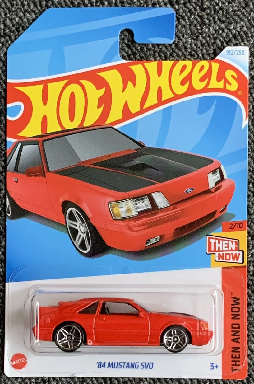 Hot Wheels 2024 #192/250 '84 Mustang SVO, red