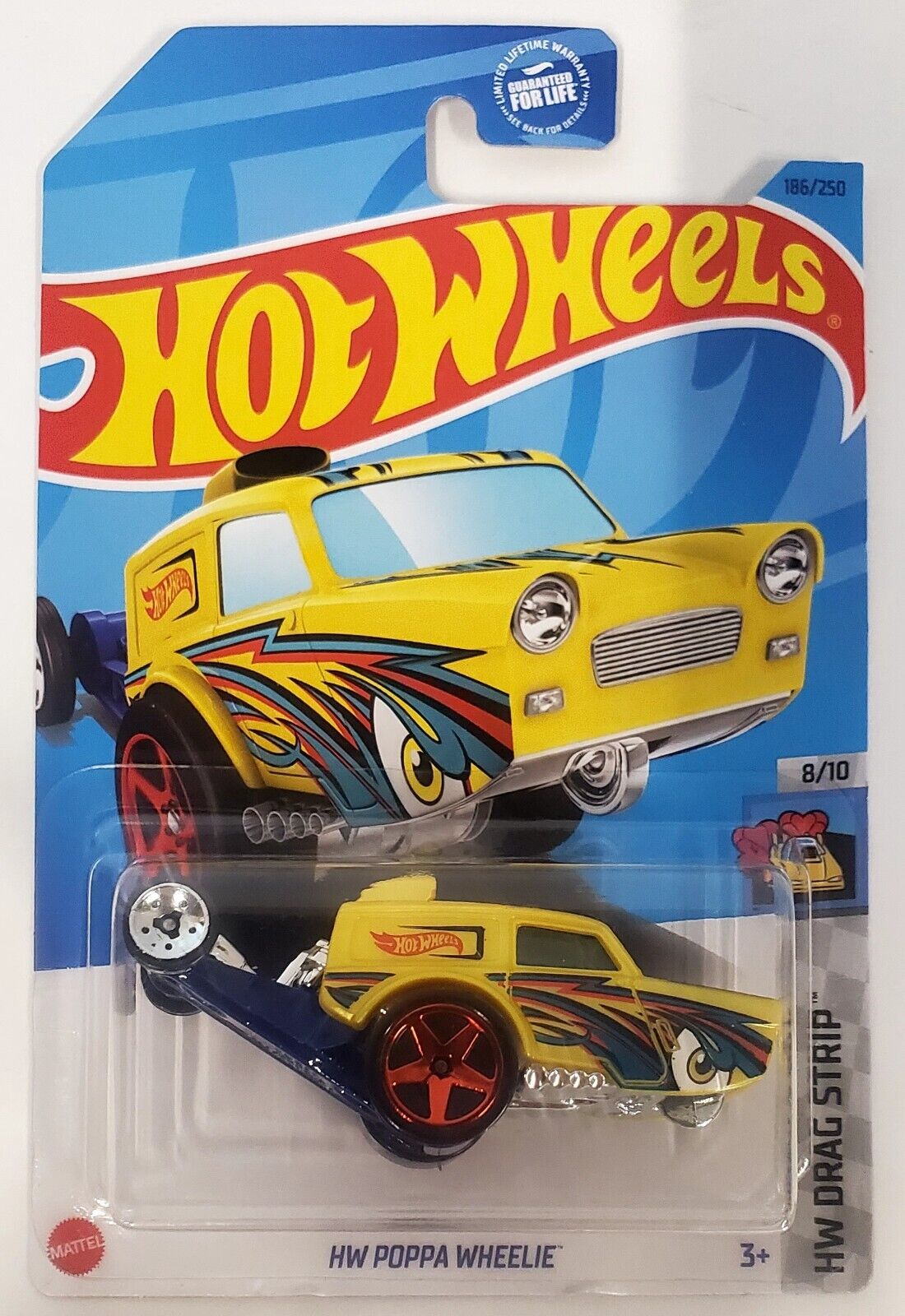 Hot Wheels 2023 #186/250 HW Poppa Wheelie, multiple color options ...