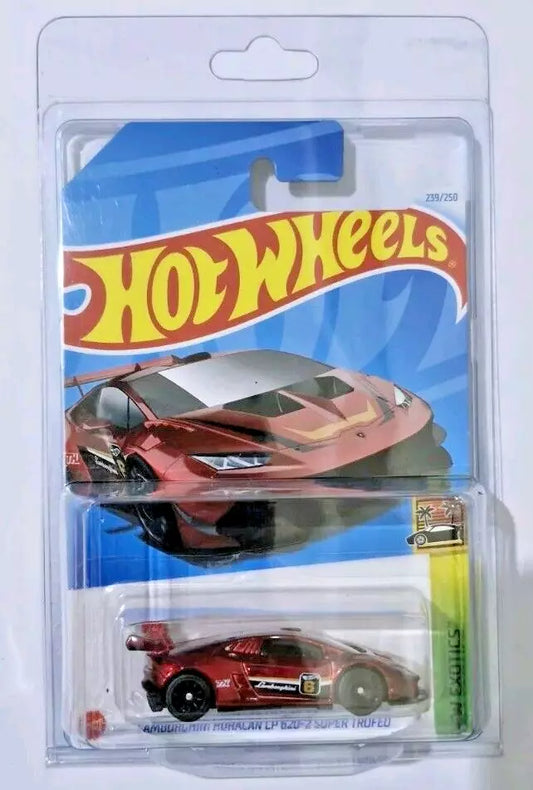 Hot Wheels 2024 #239/250 Lamborghini Huracan LP 620-2 Super Trofeo, SUPER TREASURE HUNT, spectraflame red