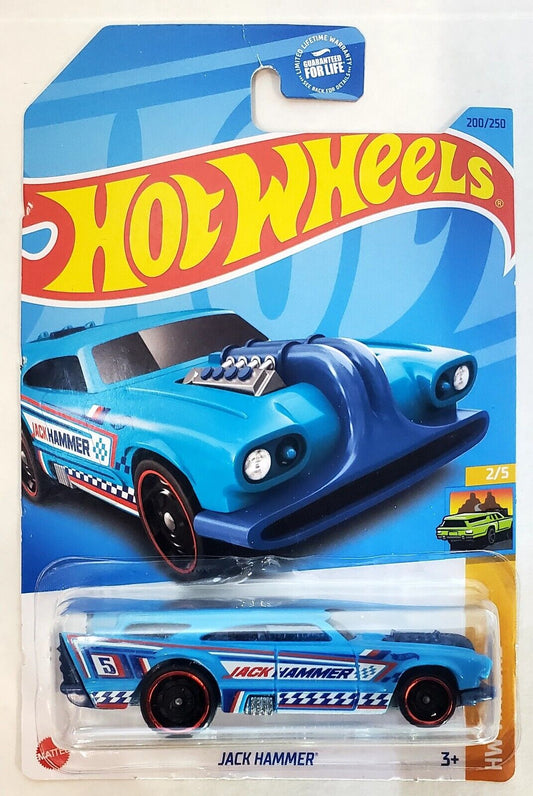 Hot Wheels 2023 #200/250 Jack Hammer, light blue