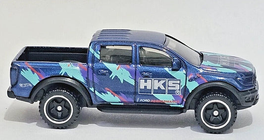 Hot Wheels 2024 #043/250 '19 Ford Ranger Raptor, NEW/LOOSE, blue