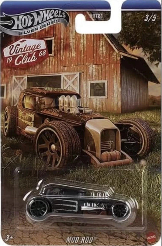 Hot Wheels 2025 Vintage Club 3/5, Mod Rod, black