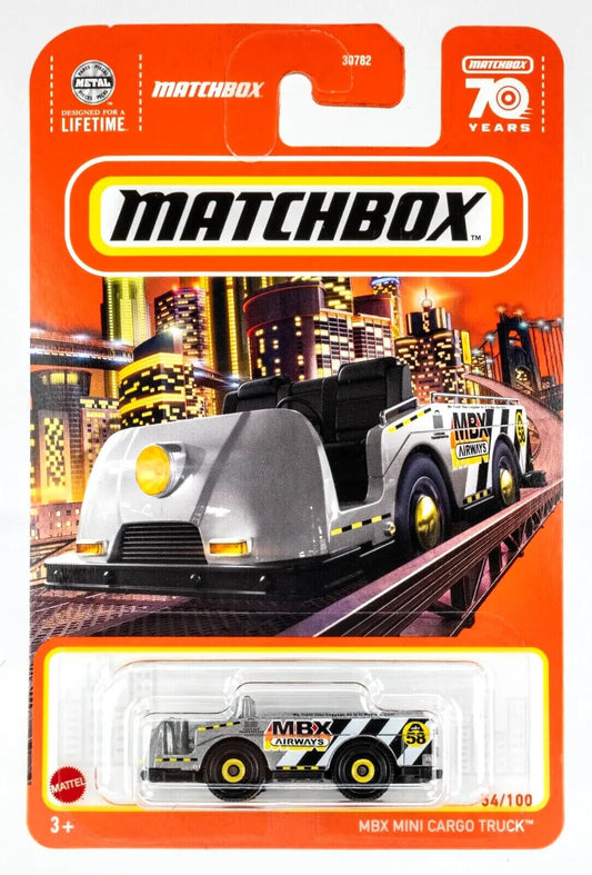 Matchbox 2023 #054/100 MBX Mini Cargo Truck, silver