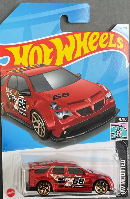 Hot Wheels 2024 #111/250 Pontiac Aztek Custom, red