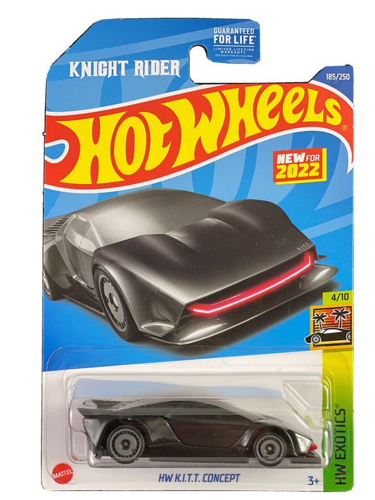 Hot Wheels 2022 #185/250 HW K.I.T.T. Concept, glossy black