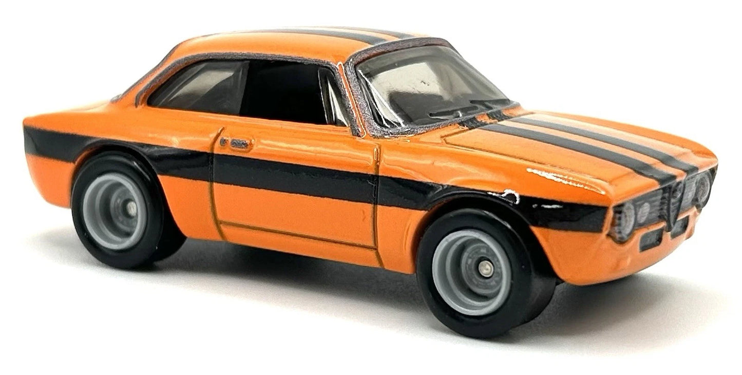 Hot Wheels 2025 Fast & Furious 4/5 Alpha Romeo Giulia Sprint GTA, NEW/LOOSE, orange