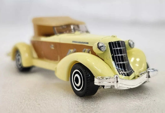 Matchbox 2023 #048/100 1936 Auburn Speedster 851, NEW/LOOSE, cream w/brown top