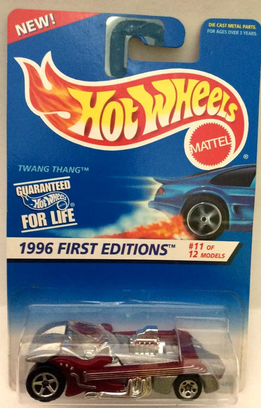 Hot Wheels 1996 First Editions #11/12 Twang Thang, maroon