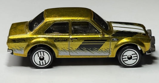 Hot Wheels 2025 Ultra Hots Mix A 1/8 '70 Ford Escort RS1600, NEW/LOOSE, spectraflame yellow