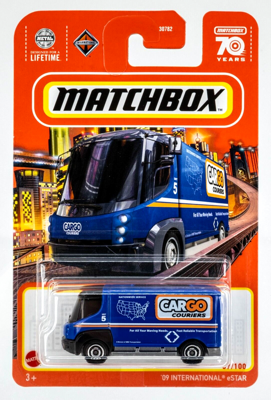 Matchbox 2023 #037/100 '09 International eStar, blue