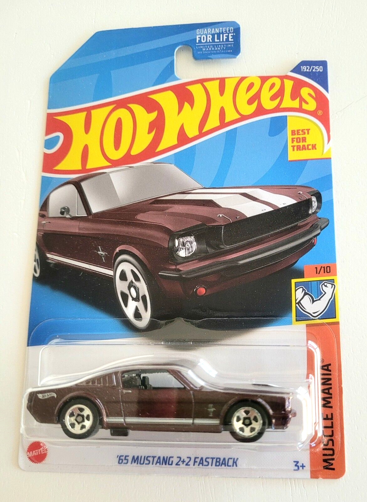 Hot Wheels 2022 #192/250 '65 Mustang Fastback, multiple color options