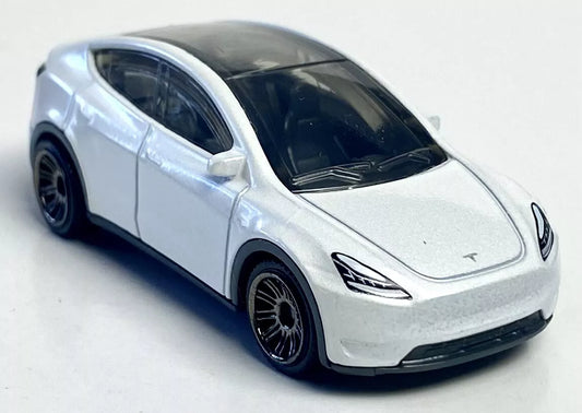 Matchbox 2023 #089/100 Tesla Model Y, NEW/LOOSE, white