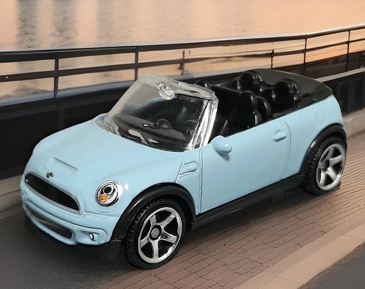 Matchbox 2025 Multipack Exclusive, Mini Cooper S Cabrio, NEW/LOOSE, eggshell blue