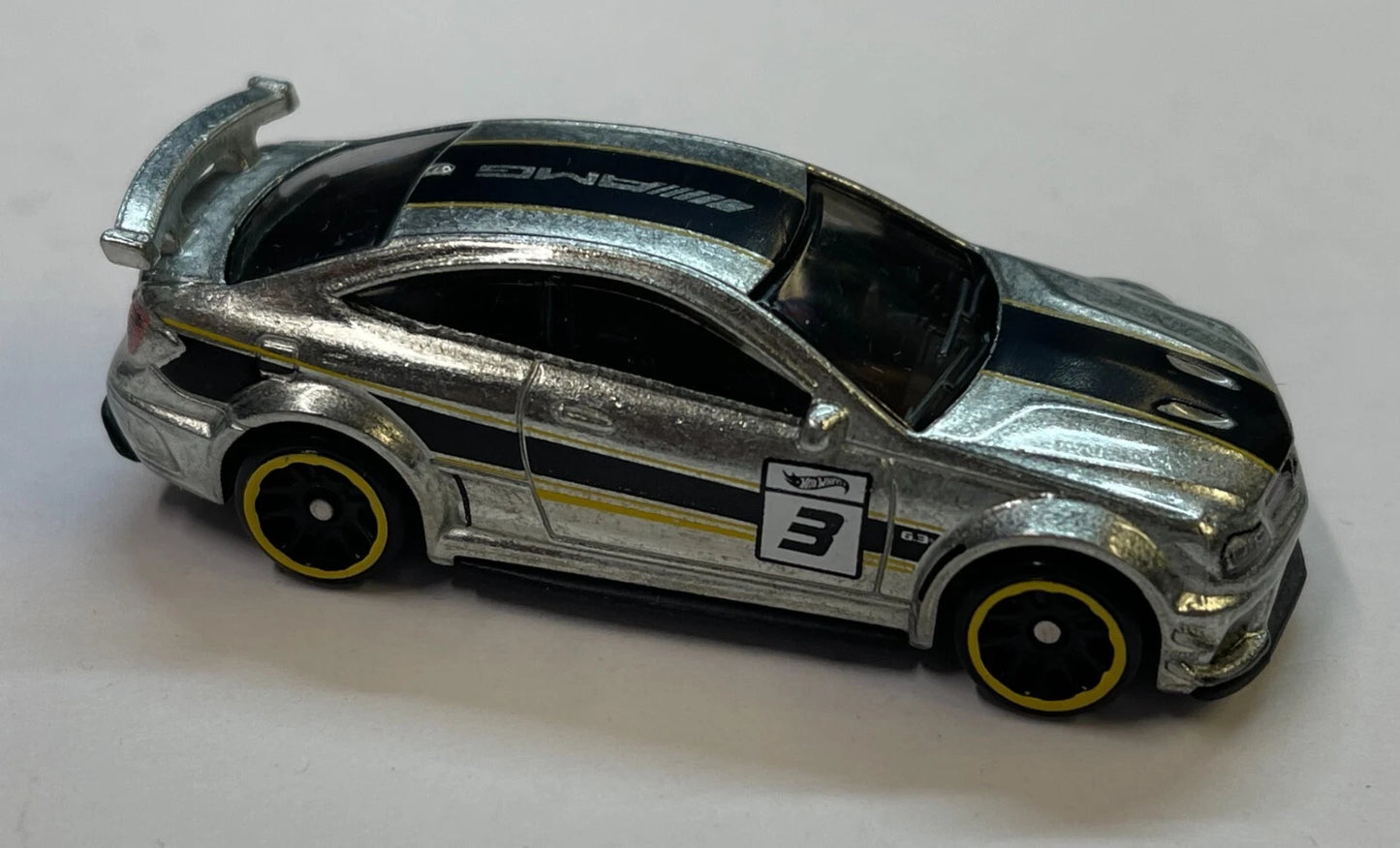 Hot Wheels 2025 ZAMAC Set, 2012 Mercedes-Benz C 63 AMG Coupe, NEW/LOOSE, zamacI