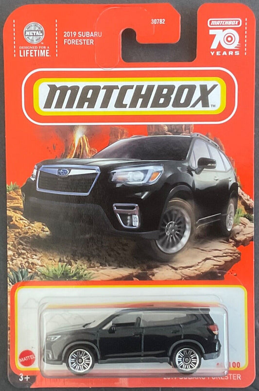 Matchbox 2023 #088/100 2019 Subaru Forester, black