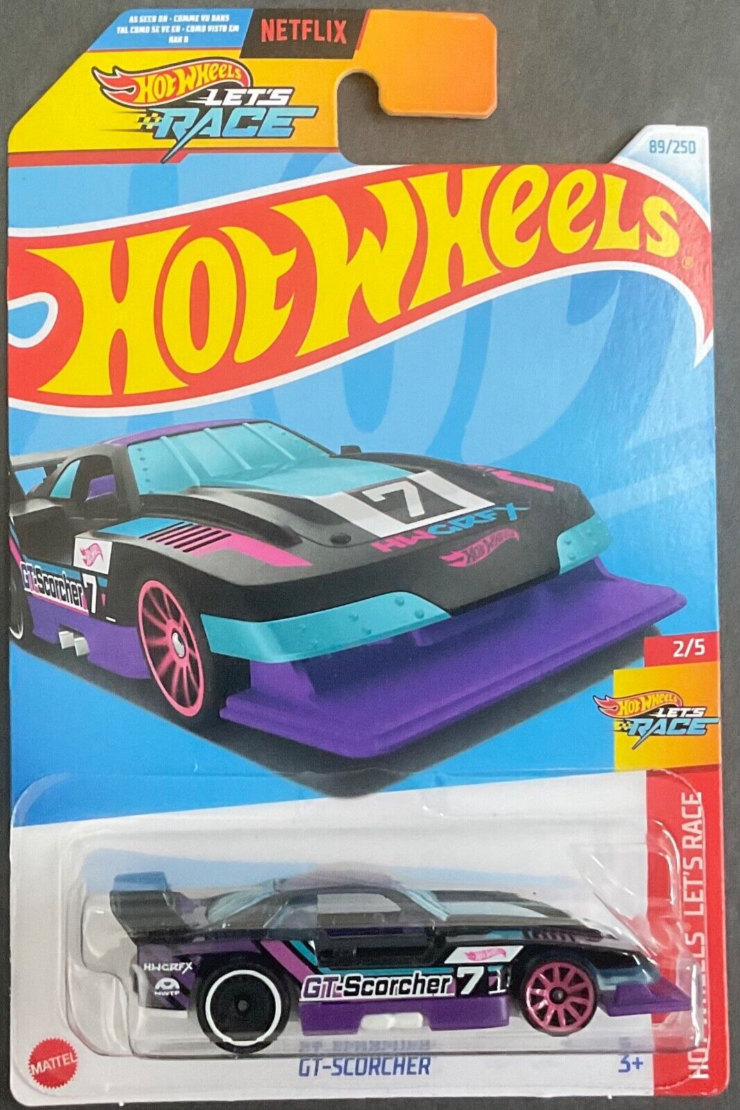 Hot Wheels 2024 #089/250 GT-Scorcher, black